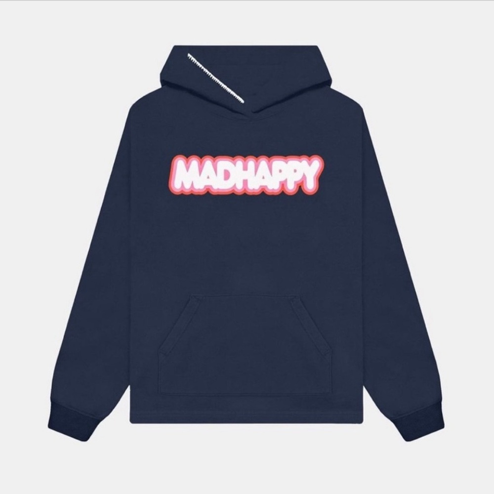 Madhappy Bubblegum Sweatshirt Navy size Medium